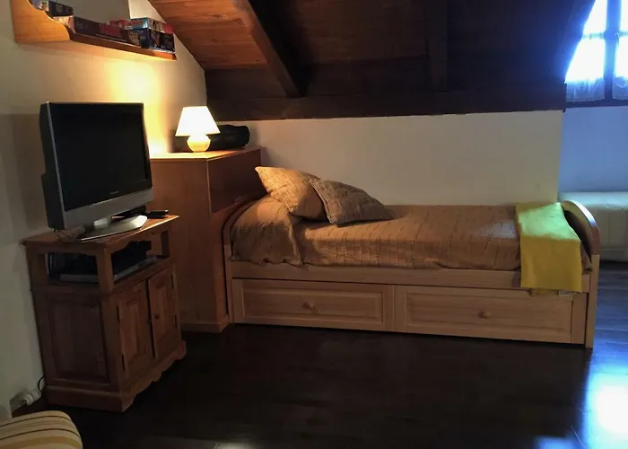 Duplex En Badaguas, Jaca Lägenhet